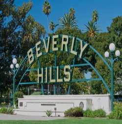 Beverly Hills landmark sign
